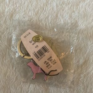 Pink key chain